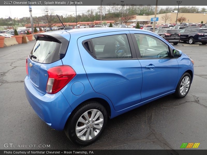 Splash Metallic / Jet Black 2017 Chevrolet Spark LT