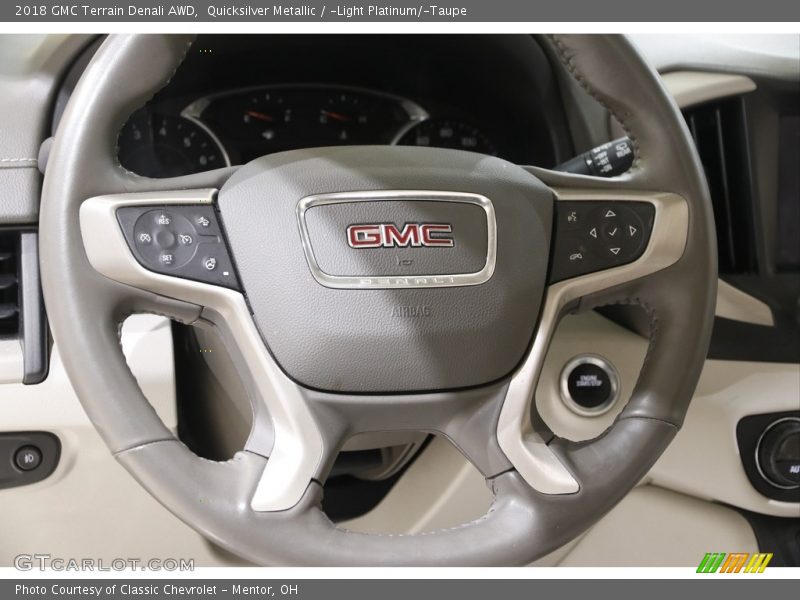 Quicksilver Metallic / ­Light Platinum/­Taupe 2018 GMC Terrain Denali AWD