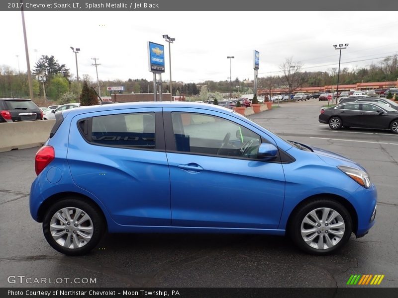 Splash Metallic / Jet Black 2017 Chevrolet Spark LT