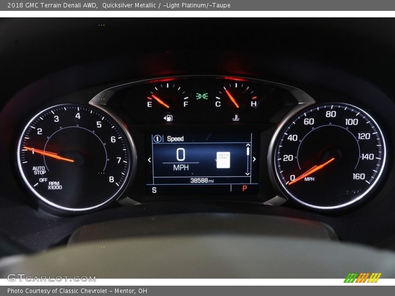 Quicksilver Metallic / ­Light Platinum/­Taupe 2018 GMC Terrain Denali AWD