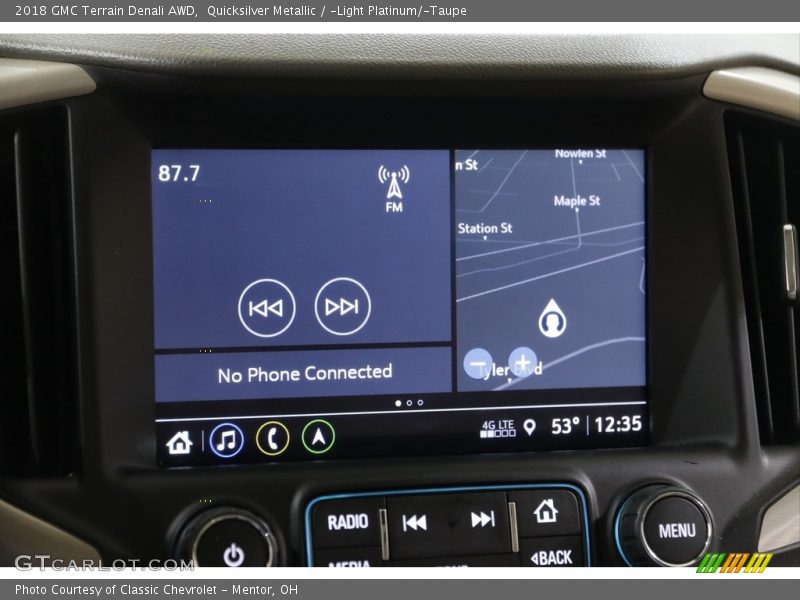 Quicksilver Metallic / ­Light Platinum/­Taupe 2018 GMC Terrain Denali AWD
