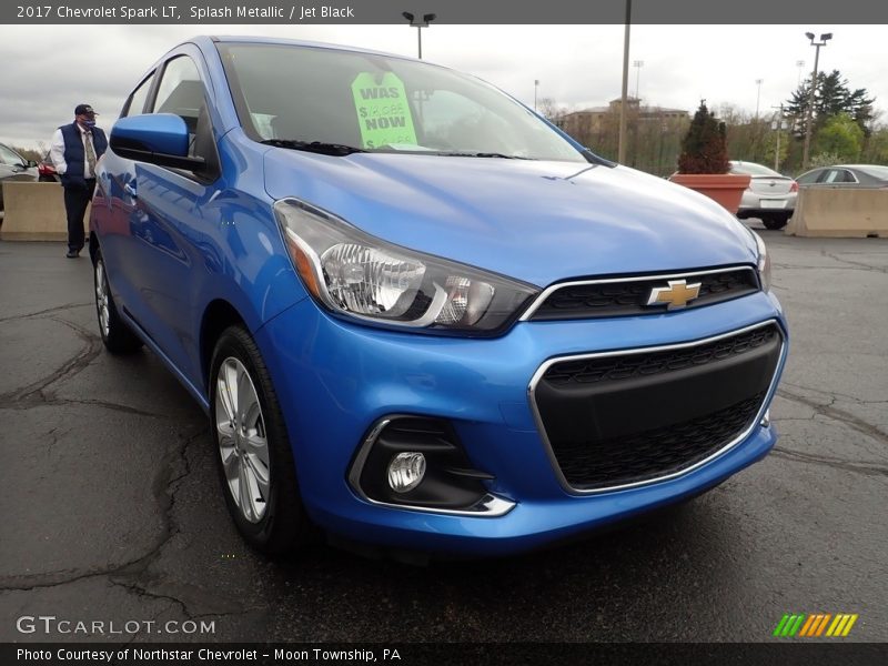 Splash Metallic / Jet Black 2017 Chevrolet Spark LT