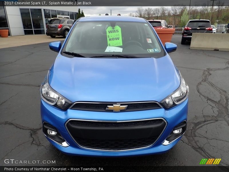 Splash Metallic / Jet Black 2017 Chevrolet Spark LT