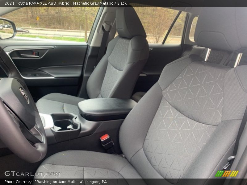 Magnetic Gray Metallic / Black 2021 Toyota RAV4 XLE AWD Hybrid