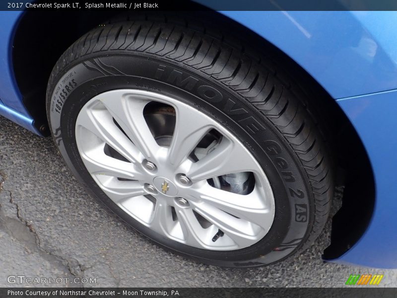 Splash Metallic / Jet Black 2017 Chevrolet Spark LT