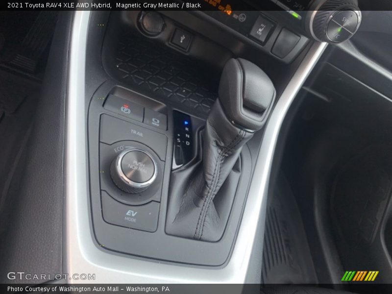 Magnetic Gray Metallic / Black 2021 Toyota RAV4 XLE AWD Hybrid