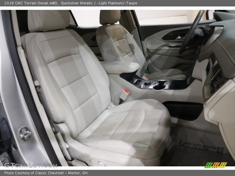 Quicksilver Metallic / ­Light Platinum/­Taupe 2018 GMC Terrain Denali AWD