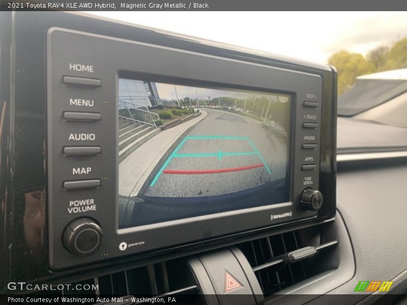 Magnetic Gray Metallic / Black 2021 Toyota RAV4 XLE AWD Hybrid