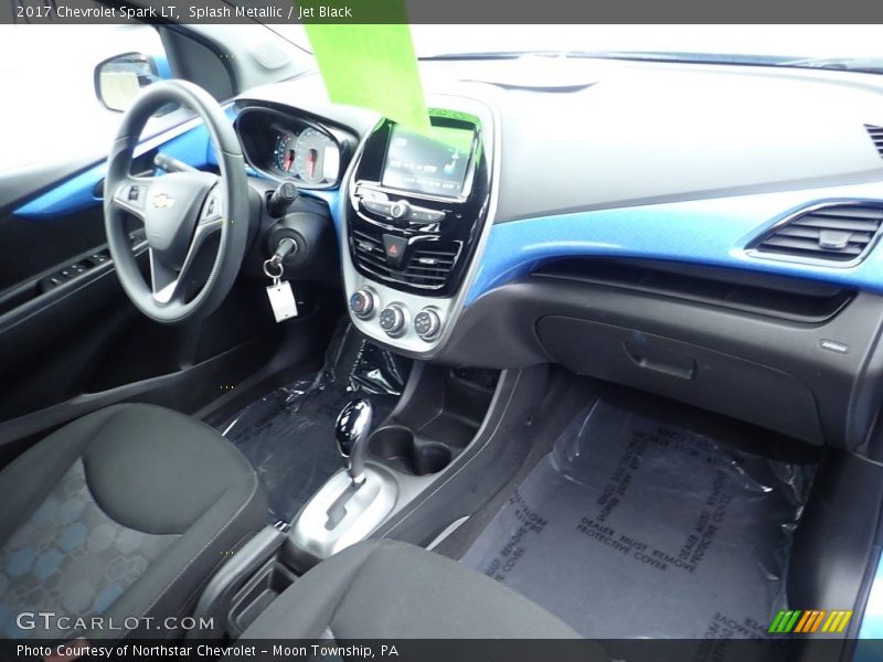 Splash Metallic / Jet Black 2017 Chevrolet Spark LT