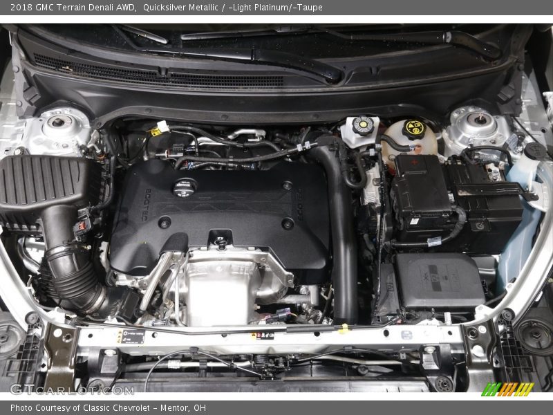 Quicksilver Metallic / ­Light Platinum/­Taupe 2018 GMC Terrain Denali AWD
