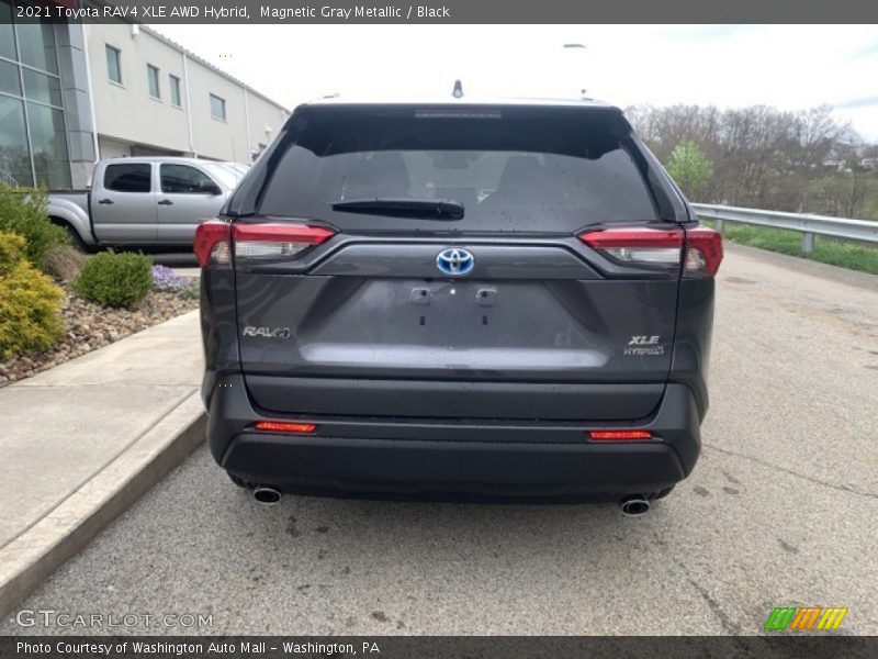 Magnetic Gray Metallic / Black 2021 Toyota RAV4 XLE AWD Hybrid