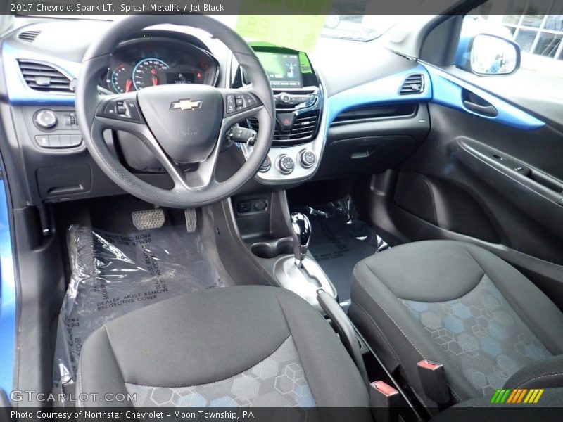 Splash Metallic / Jet Black 2017 Chevrolet Spark LT