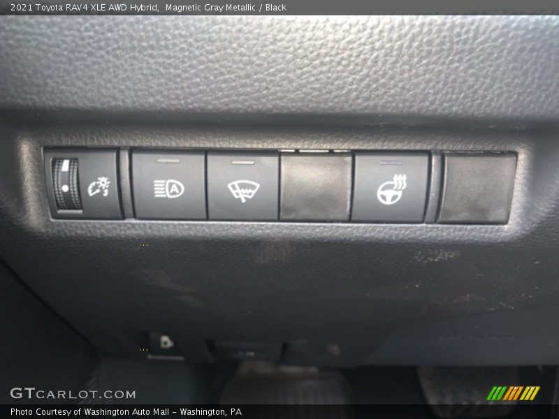 Magnetic Gray Metallic / Black 2021 Toyota RAV4 XLE AWD Hybrid