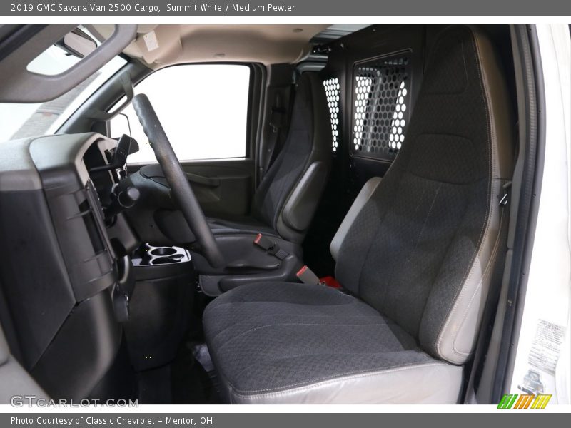 Summit White / Medium Pewter 2019 GMC Savana Van 2500 Cargo
