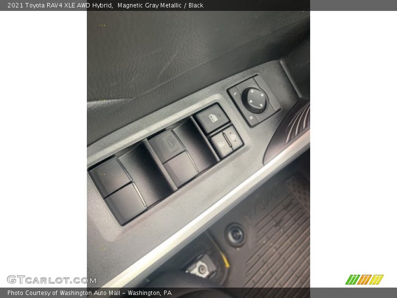 Magnetic Gray Metallic / Black 2021 Toyota RAV4 XLE AWD Hybrid