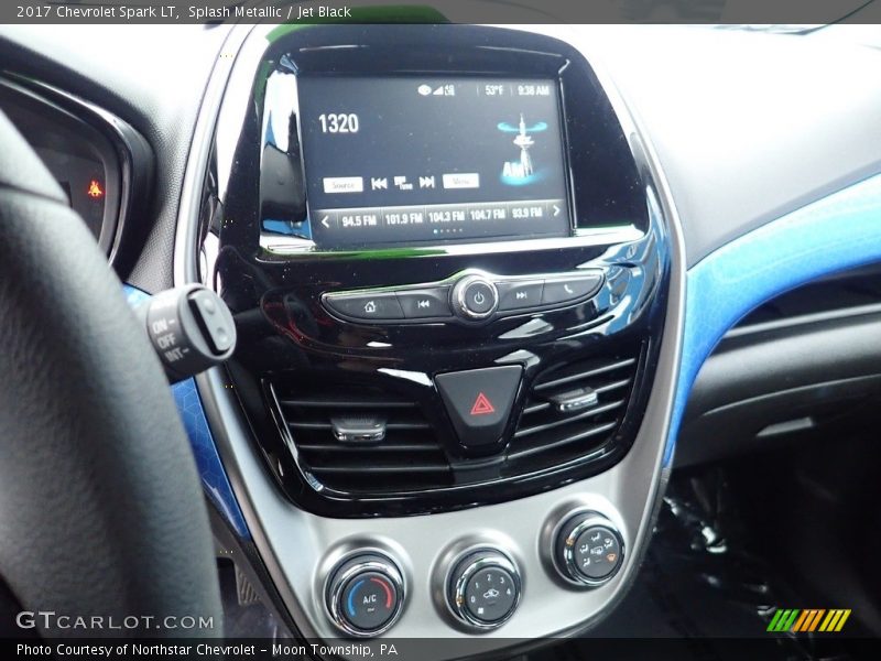 Splash Metallic / Jet Black 2017 Chevrolet Spark LT