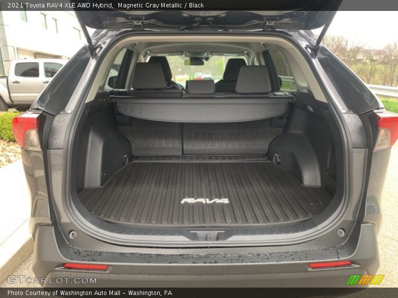 Magnetic Gray Metallic / Black 2021 Toyota RAV4 XLE AWD Hybrid