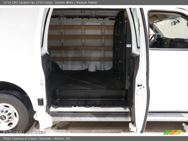 Summit White / Medium Pewter 2019 GMC Savana Van 2500 Cargo