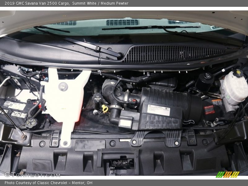 Summit White / Medium Pewter 2019 GMC Savana Van 2500 Cargo