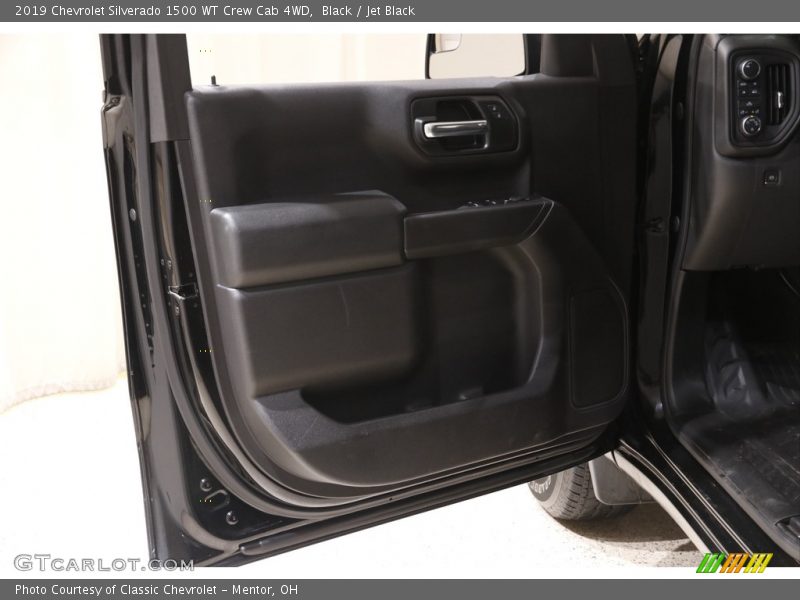 Black / Jet Black 2019 Chevrolet Silverado 1500 WT Crew Cab 4WD