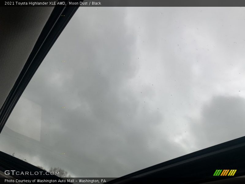 Moon Dust / Black 2021 Toyota Highlander XLE AWD