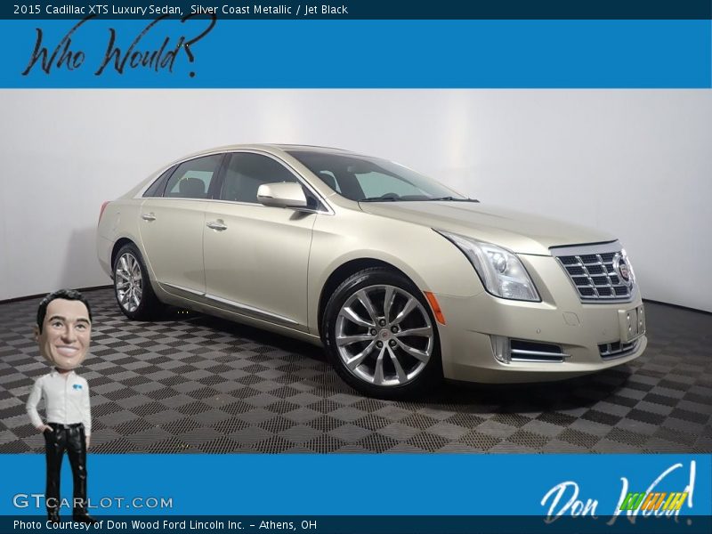 Silver Coast Metallic / Jet Black 2015 Cadillac XTS Luxury Sedan