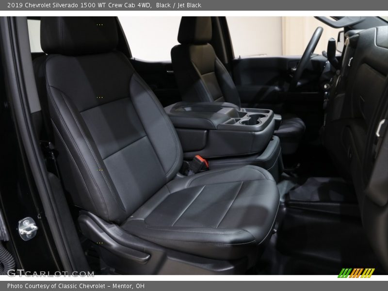 Black / Jet Black 2019 Chevrolet Silverado 1500 WT Crew Cab 4WD