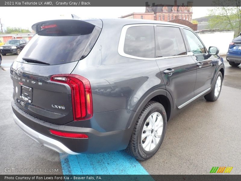 Gravity Gray / Black 2021 Kia Telluride LX AWD