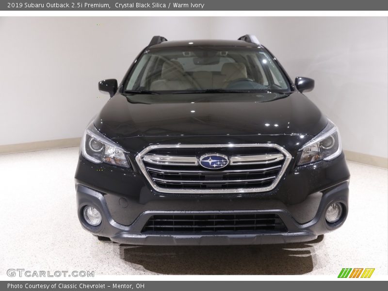 Crystal Black Silica / Warm Ivory 2019 Subaru Outback 2.5i Premium