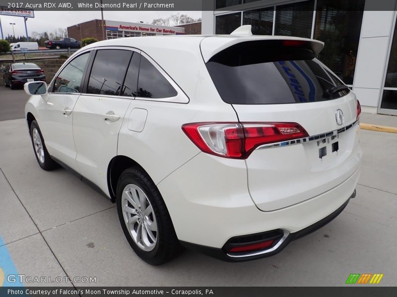 White Diamond Pearl / Parchment 2017 Acura RDX AWD