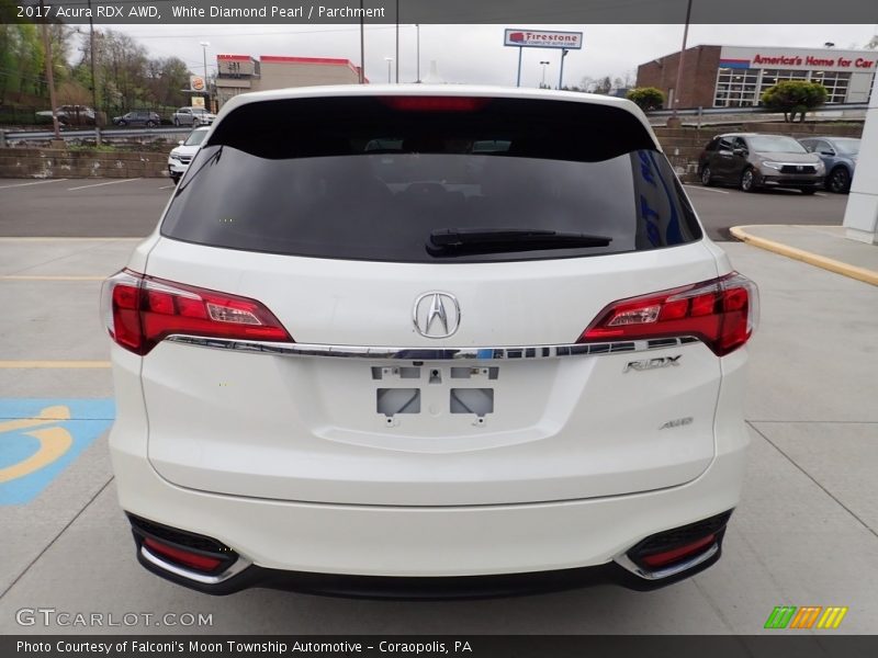 White Diamond Pearl / Parchment 2017 Acura RDX AWD