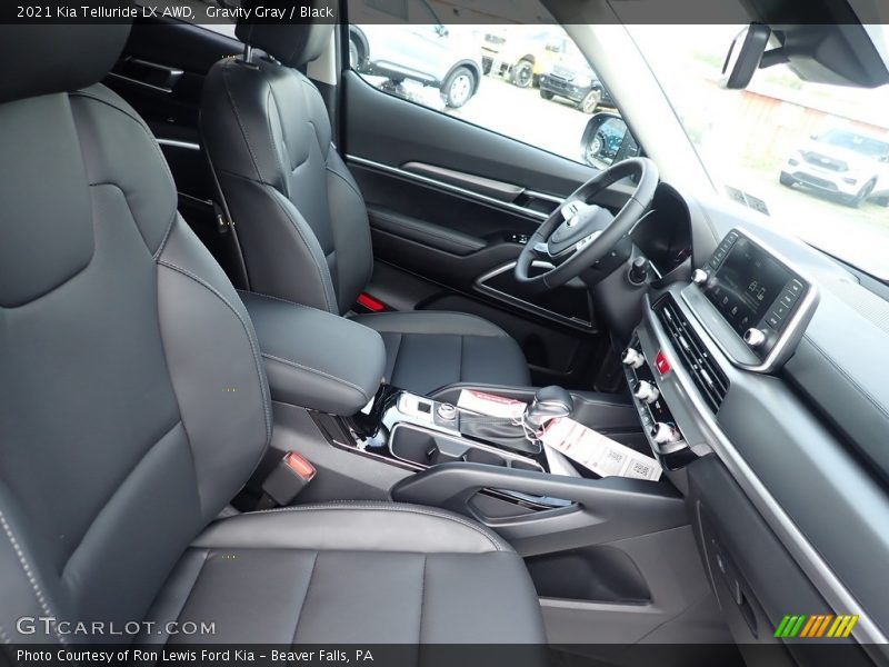 Gravity Gray / Black 2021 Kia Telluride LX AWD