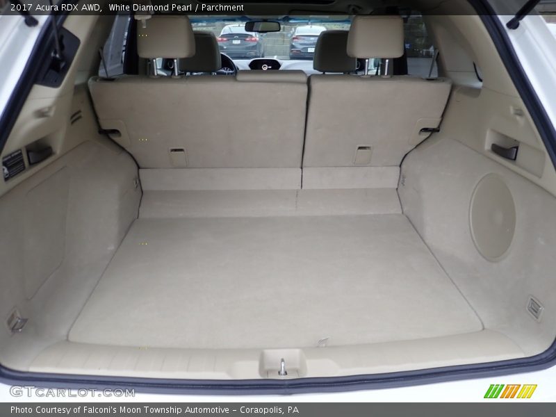 White Diamond Pearl / Parchment 2017 Acura RDX AWD