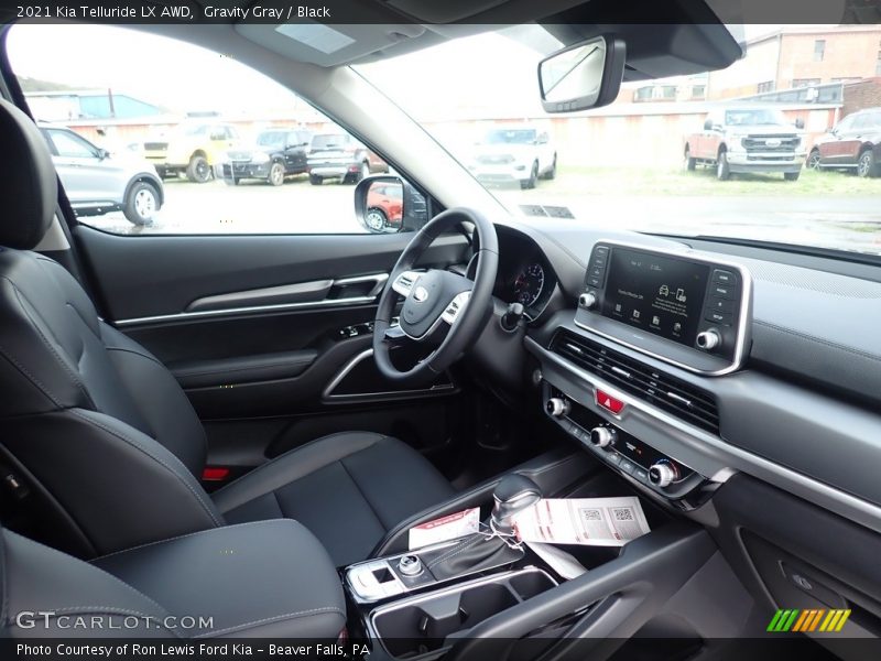 Gravity Gray / Black 2021 Kia Telluride LX AWD