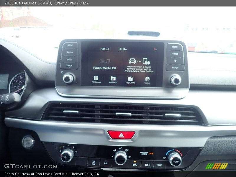 Gravity Gray / Black 2021 Kia Telluride LX AWD
