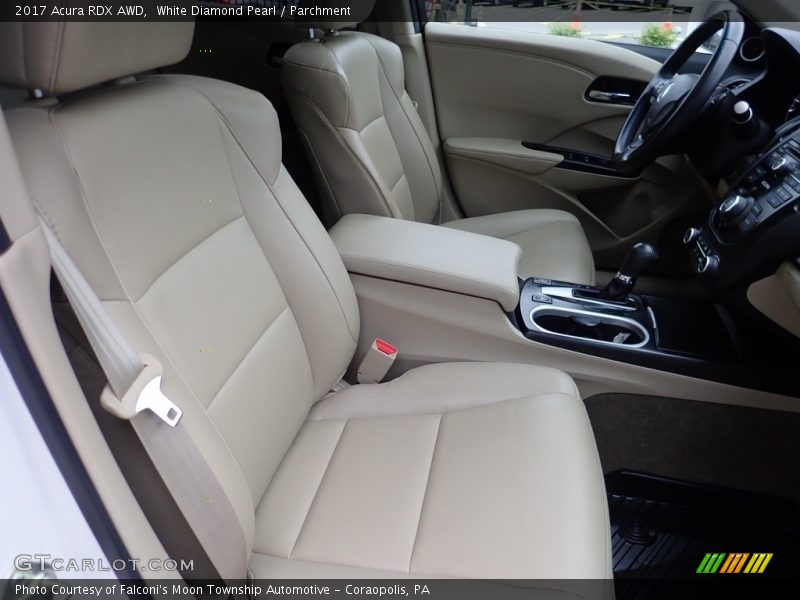 White Diamond Pearl / Parchment 2017 Acura RDX AWD
