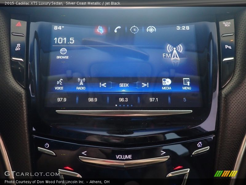 Silver Coast Metallic / Jet Black 2015 Cadillac XTS Luxury Sedan