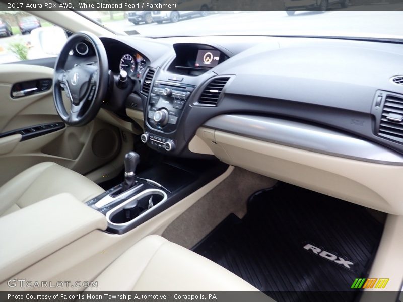 White Diamond Pearl / Parchment 2017 Acura RDX AWD