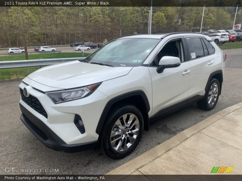 Front 3/4 View of 2021 RAV4 XLE Premium AWD