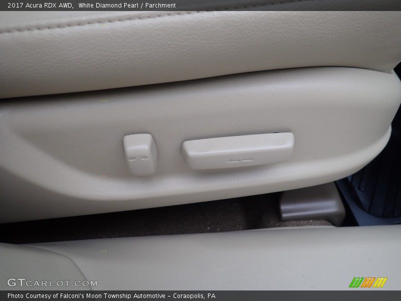 White Diamond Pearl / Parchment 2017 Acura RDX AWD