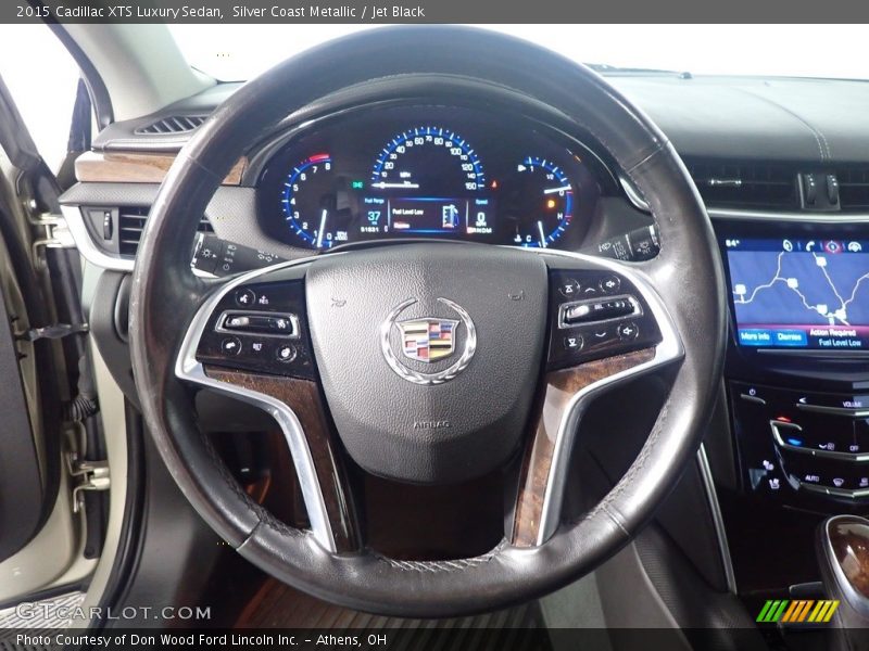 Silver Coast Metallic / Jet Black 2015 Cadillac XTS Luxury Sedan