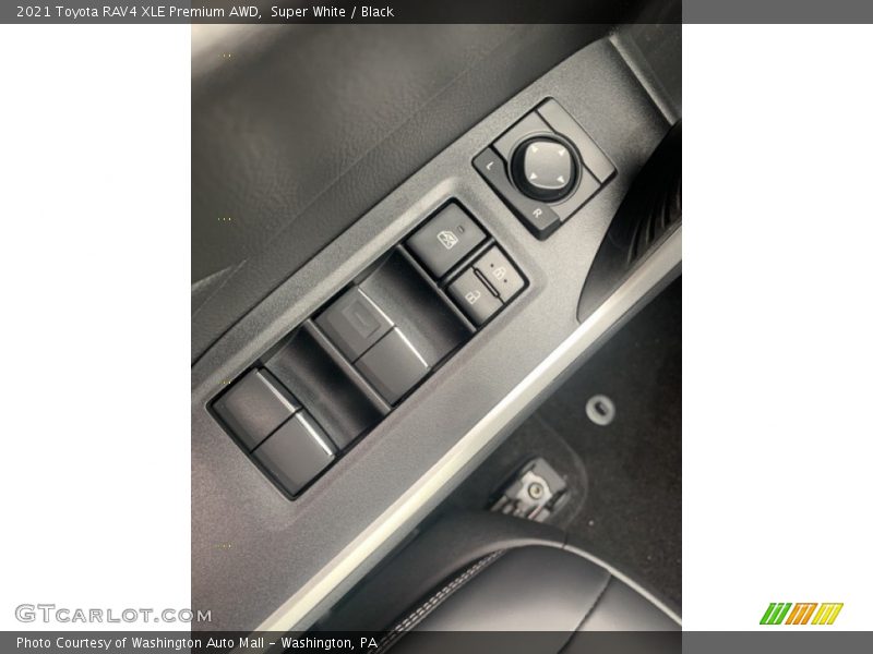 Super White / Black 2021 Toyota RAV4 XLE Premium AWD