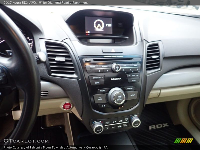 White Diamond Pearl / Parchment 2017 Acura RDX AWD