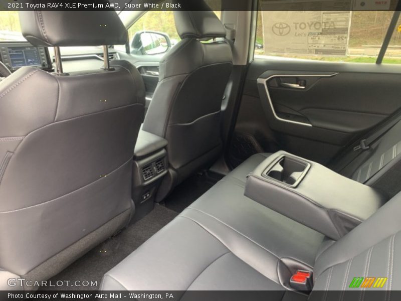 Super White / Black 2021 Toyota RAV4 XLE Premium AWD