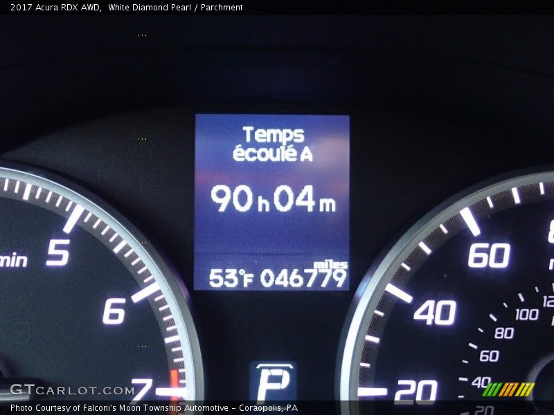 White Diamond Pearl / Parchment 2017 Acura RDX AWD