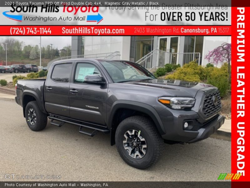 Magnetic Gray Metallic / Black 2021 Toyota Tacoma TRD Off Road Double Cab 4x4