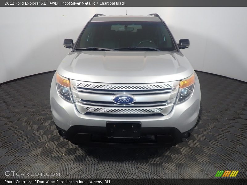 Ingot Silver Metallic / Charcoal Black 2012 Ford Explorer XLT 4WD