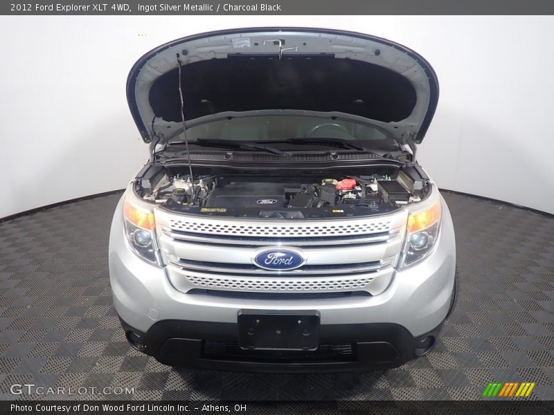 Ingot Silver Metallic / Charcoal Black 2012 Ford Explorer XLT 4WD