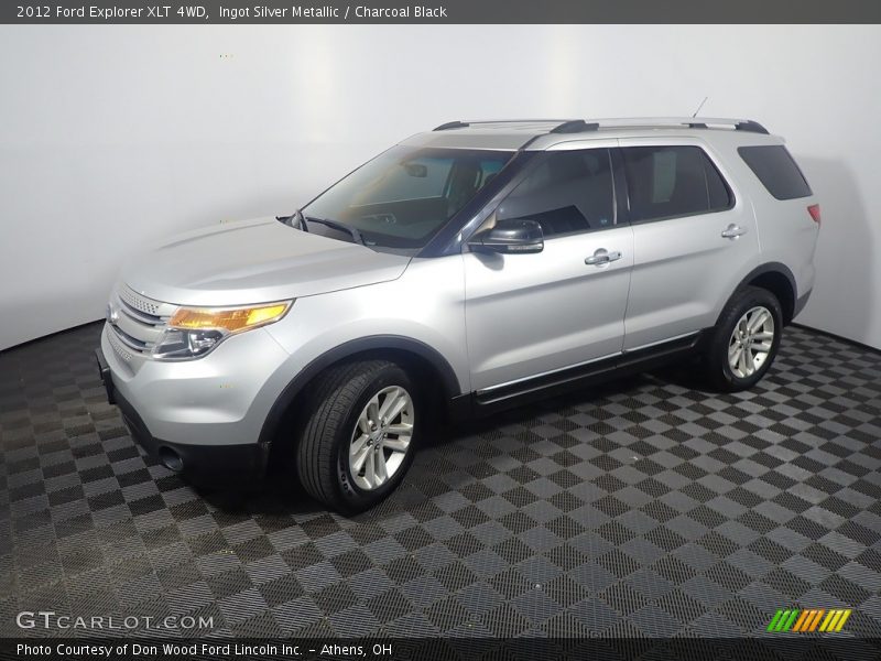 Ingot Silver Metallic / Charcoal Black 2012 Ford Explorer XLT 4WD
