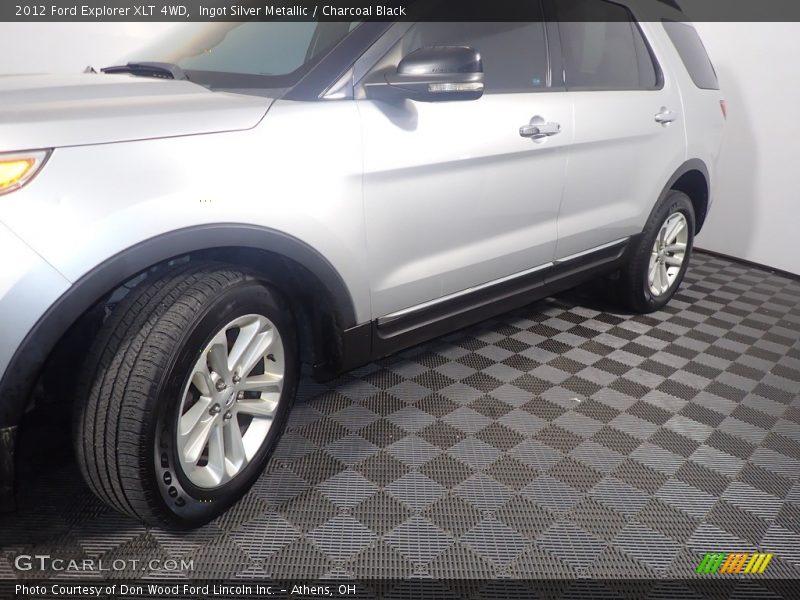 Ingot Silver Metallic / Charcoal Black 2012 Ford Explorer XLT 4WD
